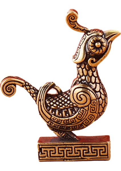 Mini Pirinç Serçe Heykeli Çay Evcil Heykelcik Üstü Süsleme (Yurt Dışından) fırsatları