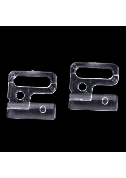 10 Çift Bikini Klipsleri Yapış Askı I Iç 14MM Şeffaf (Yurt Dışından) indirimleri