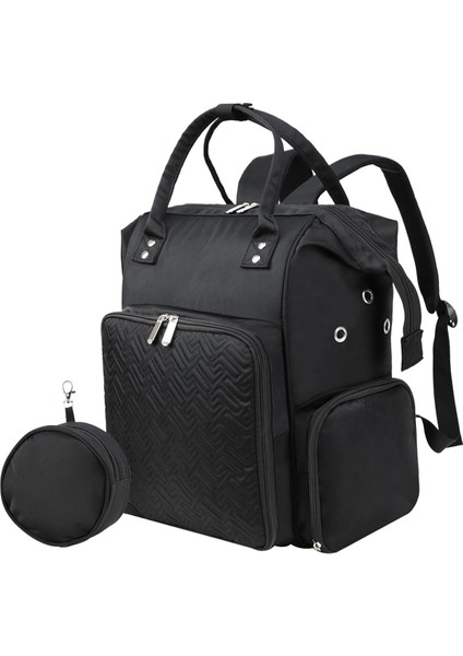 Örgü Çantası Sırt Çantası Örgü ve Tığ Işi Taşınabilir Boş Depolama Çantası Siyah (Yurt Dışından) fiyatları