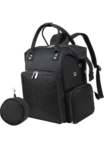 Örgü Çantası Sırt Çantası Örgü ve Tığ Işi Taşınabilir Boş Depolama Çantası Siyah (Yurt Dışından) modelleri