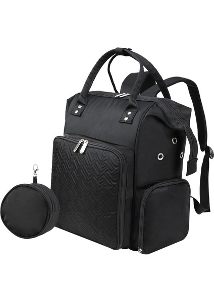 Örgü Çantası Sırt Çantası Örgü ve Tığ Işi Taşınabilir Boş Depolama Çantası Siyah (Yurt Dışından) fırsatları