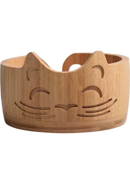 Ahşap Kase Kullanılabilir Örgü ve Tığ Işi Depolama Örgü Depolama (Yurt Dışından) indirimleri