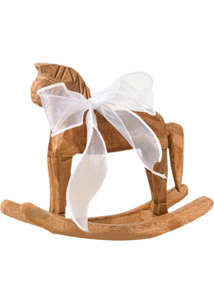 Ahş Heykelcik Dekoratif Minimalist Sallanan At Heykeli Şeridi (Yurt Dışından) fiyatları