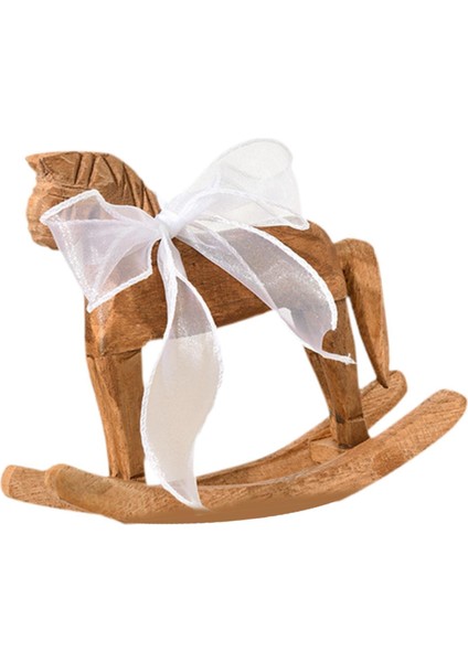 Ahş Heykelcik Dekoratif Minimalist Sallanan At Heykeli Şeridi (Yurt Dışından) indirimleri