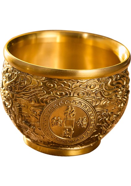 Pirinç Çin Kase Havzası Dekorasyon Altın (Yurt Dışından) fırsatları