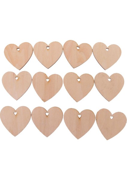 100 Bitmemiş Boyasız Ahşap Dıy Düğün Asılı 50 60MM (Yurt Dışından) fiyatları