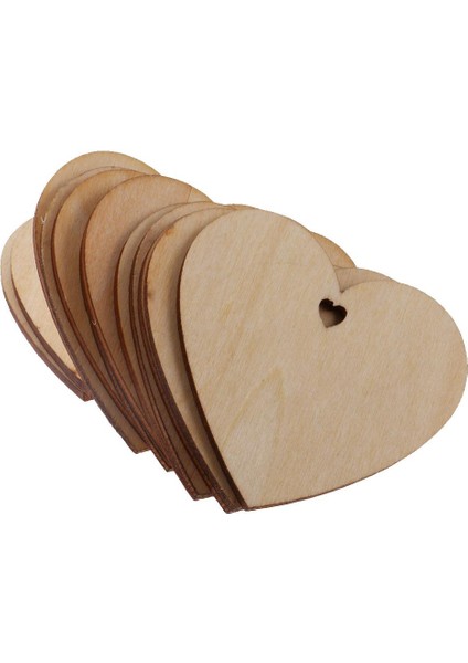 100 Bitmemiş Boyasız Ahşap Dıy Düğün Asılı 50 60MM (Yurt Dışından) indirimleri