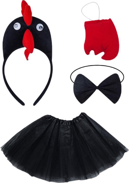 Tavuk Kostüm Set Karikatür Çocuklar Için Kı Süslü Tavuk Bandı (Yurt Dışından) fiyatları