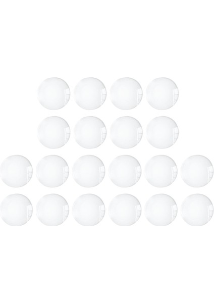 Yarım Yuvarlak Flatback Bilezikler Anahtarlı Cabochons 20MM 20 (Yurt Dışından)