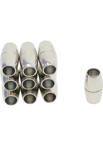 10 Namlu Klipsler Takı Örü 6mm (Yurt Dışından)