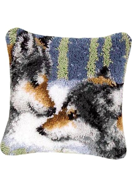 Dıy Kitleri Halı Halı Ik Ik Örtüsü Tığ Işi El Sanatları, Boş Kurt (Yurt Dışından)