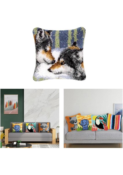 Dıy Kitleri Halı Halı Ik Ik Örtüsü Tığ Işi El Sanatları, Boş Kurt (Yurt Dışından) indirimleri