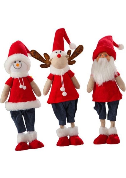 Noel Baba Bebek Ev Dekoru Noel Yaşlı Adam Bebek Kanepe Vitrin Dolabı (Yurt Dışından)