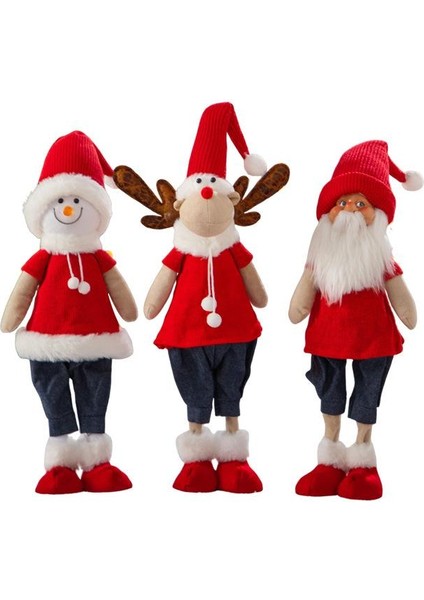 Noel Baba Bebek Ev Dekoru Noel Yaşlı Adam Bebek Kanepe Vitrin Dolabı (Yurt Dışından) fiyatları
