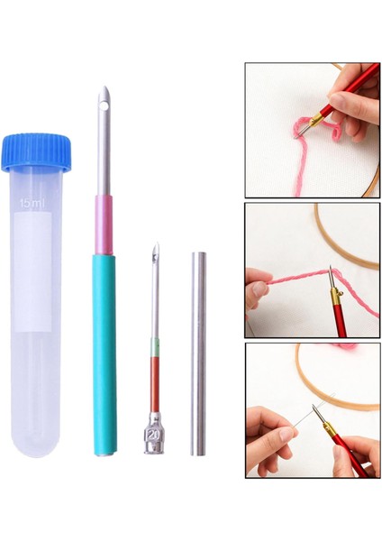 Yumruk Nakış Kitleri Halı Yapımı I Geçirici, Nakış I 3 1 Tüp (Yurt Dışından) fırsatları