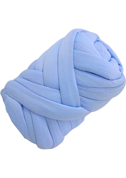 Tıknaz Iplik Yıkanabilir Kol Örgü Ipliği Tığ Halı Için Dayanıklı Hacimli Iplik Açık Mavi (Yurt Dışından) fiyatları