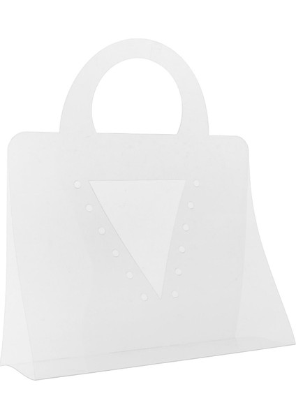 Şeffaf Çiçek Buketi Çanta Çiçek Hediye Çantası Parti Düğün Bü Üçgen Için (Yurt Dışından) fırsatları