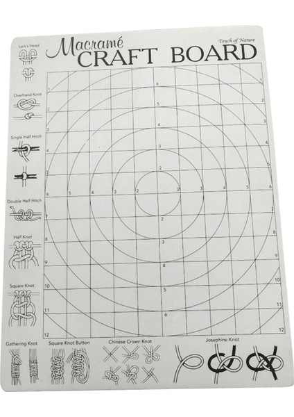 Makrome Panosu 11.81X15.75INÇ - Makrome Oluş ve Sabitlemek Için (Yurt Dışından)