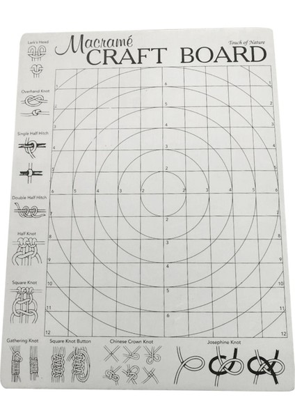 Makrome Panosu 11.81X15.75INÇ - Makrome Oluş ve Sabitlemek Için (Yurt Dışından) fiyatları