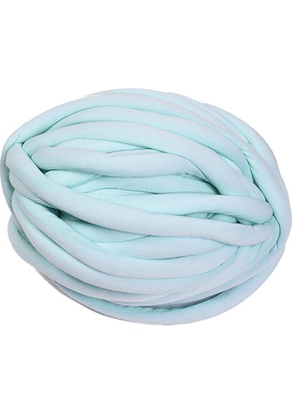 0.5kg Kadife Tıknaz Iplik Kol Örgü Skarf Kazakları Yumuşak El Örgü Yastık Açık Yeşil (Yurt Dışından)