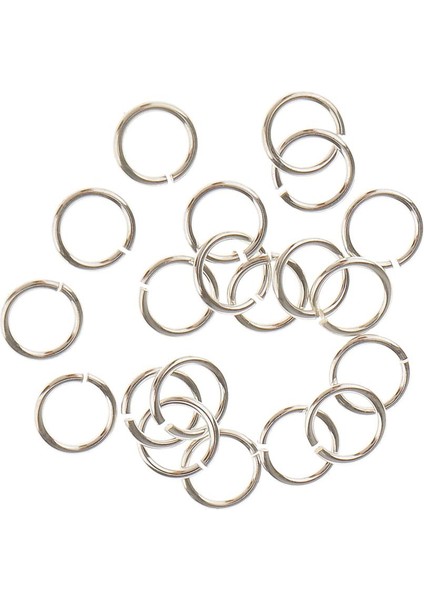 20X 925 Atlama Yüzükleri Ünmüş Yüzükler Takı Ö 5mm (Yurt Dışından)