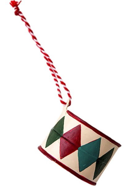 Ğı Asılı Dekorasyon Asılı Kolye Düğün Davul 3.5 cm x 4.2 cm Için (Yurt Dışından)