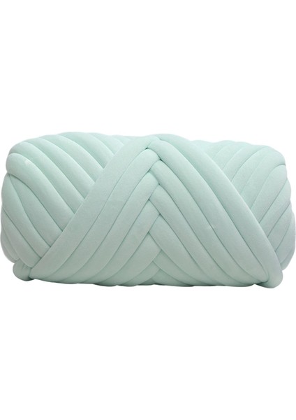 500G Kadife Tıknaz Iplik Kol Örgü Yastık Yıkanabilir Halılar Sepet Yastık Açık Yeşil (Yurt Dışından) indirimleri