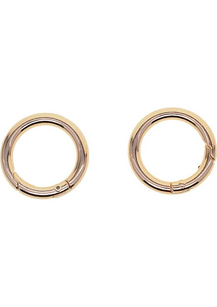 10 Yuvarlak Yapış Yuvarlak Karabina Anahtarlık Tırmanma I 28MM Altın (Yurt Dışından) modelleri