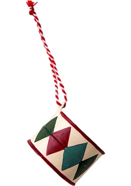 Ğı Asılı Dekorasyon Asılı Kolye Düğün Davul 3.5 cm x 4.2 cm Için (Yurt Dışından)