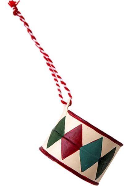 Ğı Asılı Dekorasyon Asılı Kolye Düğün Davul 3.5 cm x 4.2 cm Için (Yurt Dışından)