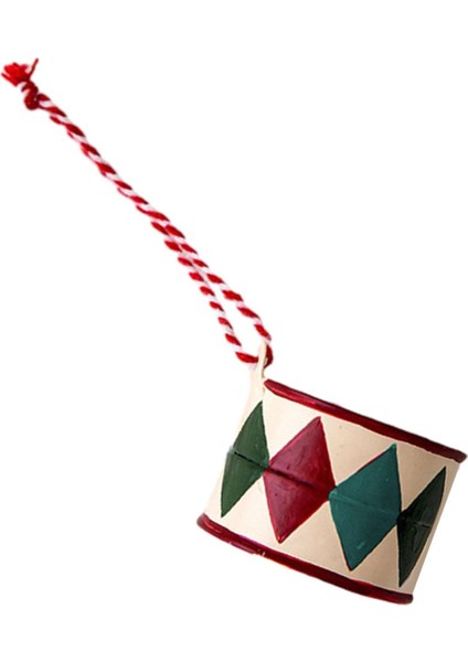 Ğı Asılı Dekorasyon Asılı Kolye Düğün Davul 3.5 cm x 4.2 cm Için (Yurt Dışından)