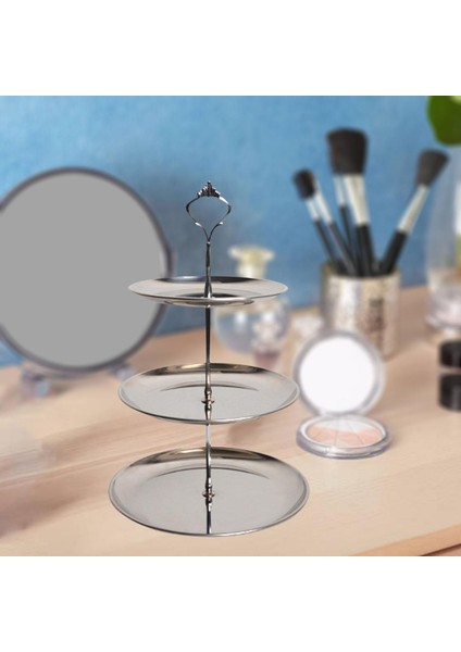 Tatlı Stand Çerez Rafı Meyve Tabağı Cupcake Tutucu Ev Üç Katman Için Ekran (Yurt Dışından) modelleri