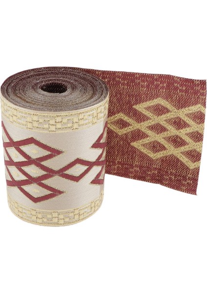 5 Metre Etnik Tarzı Jakard Şerit Perde Giyim Çantaları Dekor 8cm (Yurt Dışından) indirimleri