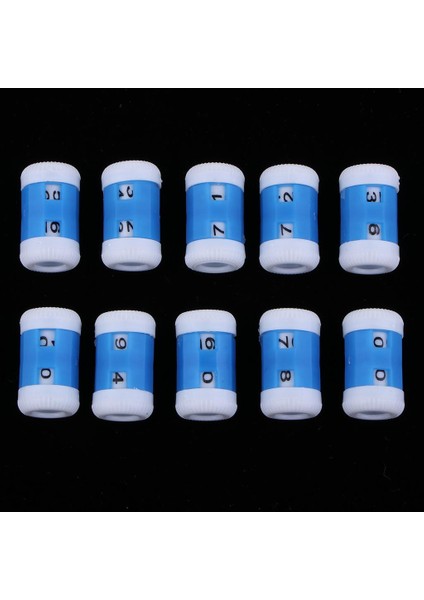 10 Örgü Sıra Sayacı Tığ Dokuma Ş Işaretleyici Araçları Küçük (Yurt Dışından) fiyatları