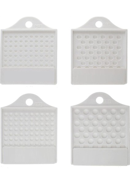 4x Takı Boncuk Kurulu 3/4/6/8mm Sıralama Boncuk Sayacı Takı Yapımı Için Tepsi Beyaz (Yurt Dışından) fırsatları