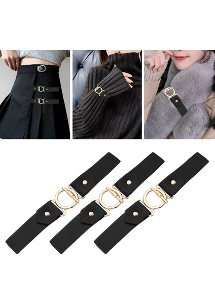 Duffle Dikişli Geçiş Kapakları Toka Dekorasyon Dıy Dikiş Altın (Yurt Dışından)