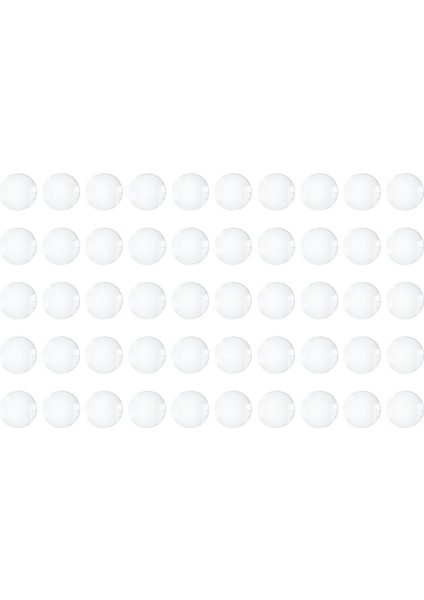 Yarım Yuvarlak Flatback Bilezikler Anahtarlı Cabochons 12MM 50 (Yurt Dışından)