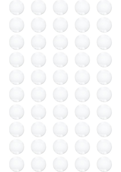 Yarım Yuvarlak Flatback Bilezikler Anahtarlı Cabochons 12MM 50 (Yurt Dışından)