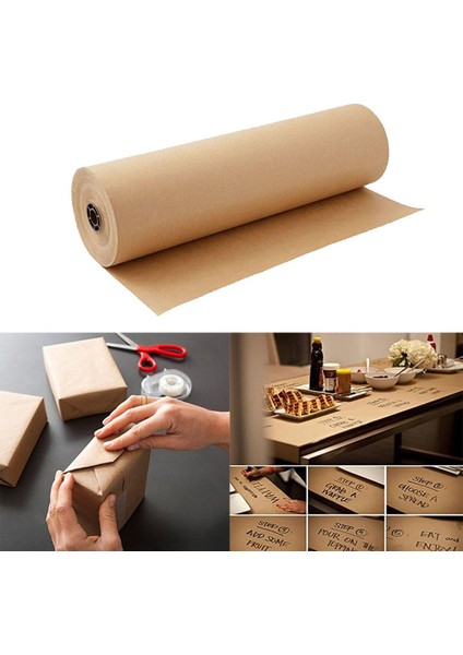 Hediye Paketleme Kağıdı Rulosu Yap I Çizim Boyama Örtüsü (Yurt Dışından) fırsatları