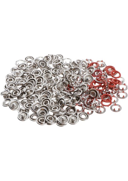 50 Takım Içi Boş Düğme Çıtçıı Düğ Bağlantı Elemanları Turuncu (Yurt Dışından) fiyatları