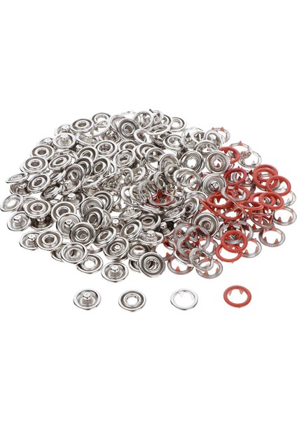 50 Takım Içi Boş Düğme Çıtçıı Düğ Bağlantı Elemanları Turuncu (Yurt Dışından) fırsatları