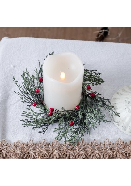 Noel 8 "yemek Odası Düğün Çiftlik Evi Için Noel Çelenk (Yurt Dışından)