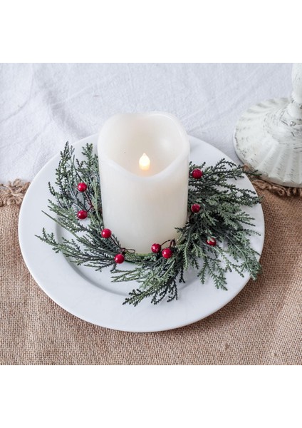 Noel 8 "yemek Odası Düğün Çiftlik Evi Için Noel Çelenk (Yurt Dışından)