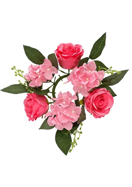 Oturma Odası Noel Düğünü Için Mumlar Için Noel Mum Çelenkleri (Yurt Dışından)