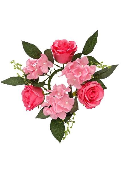 Oturma Odası Noel Düğünü Için Mumlar Için Noel Mum Çelenkleri (Yurt Dışından)
