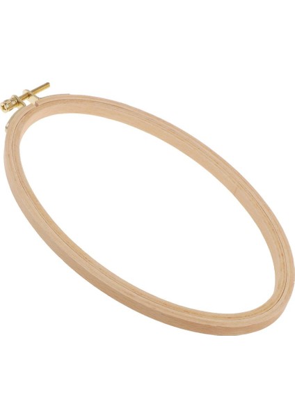 2 Boyutları Ahşap Çerçeve Nakış Çember Oval Çapraz Ş Dıy Araçları 22X15 cm (Yurt Dışından) fırsatları
