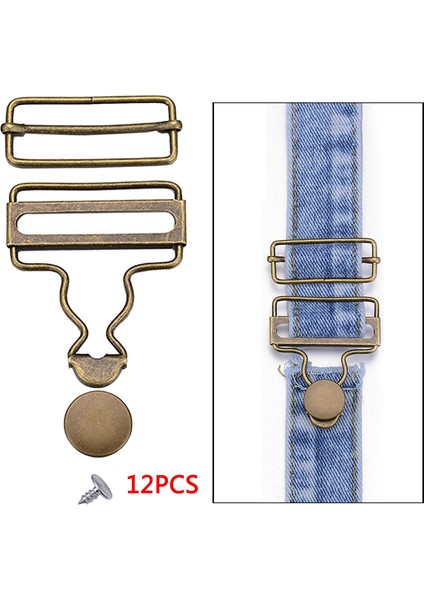 12 Takım Kaba Raptiye Askı 3.2cm (Yurt Dışından)
