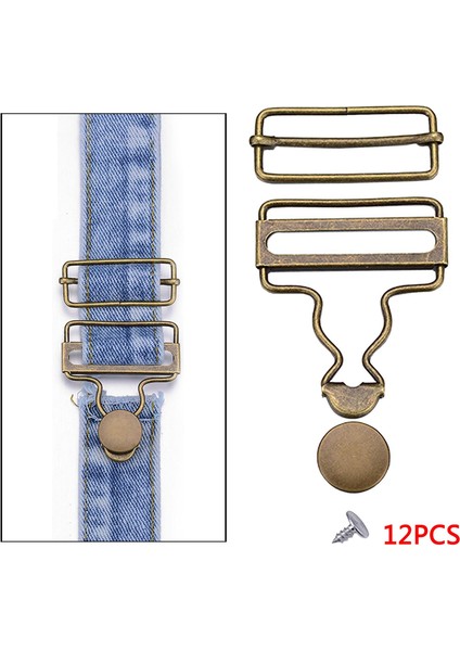 12 Takım Kaba Raptiye Askı 3.2cm (Yurt Dışından)