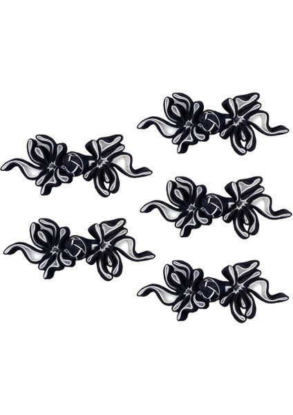 5 Pairs El Yapımı Çin Düğüm Düğme Kurbağa Kapakları Ş (Yurt Dışından) indirimleri