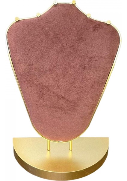 Paslanmaz Çelik Takı Ör Küpe Bilezik Asılı Standı Yarım Yuvarlak Alt (Yurt Dışından)